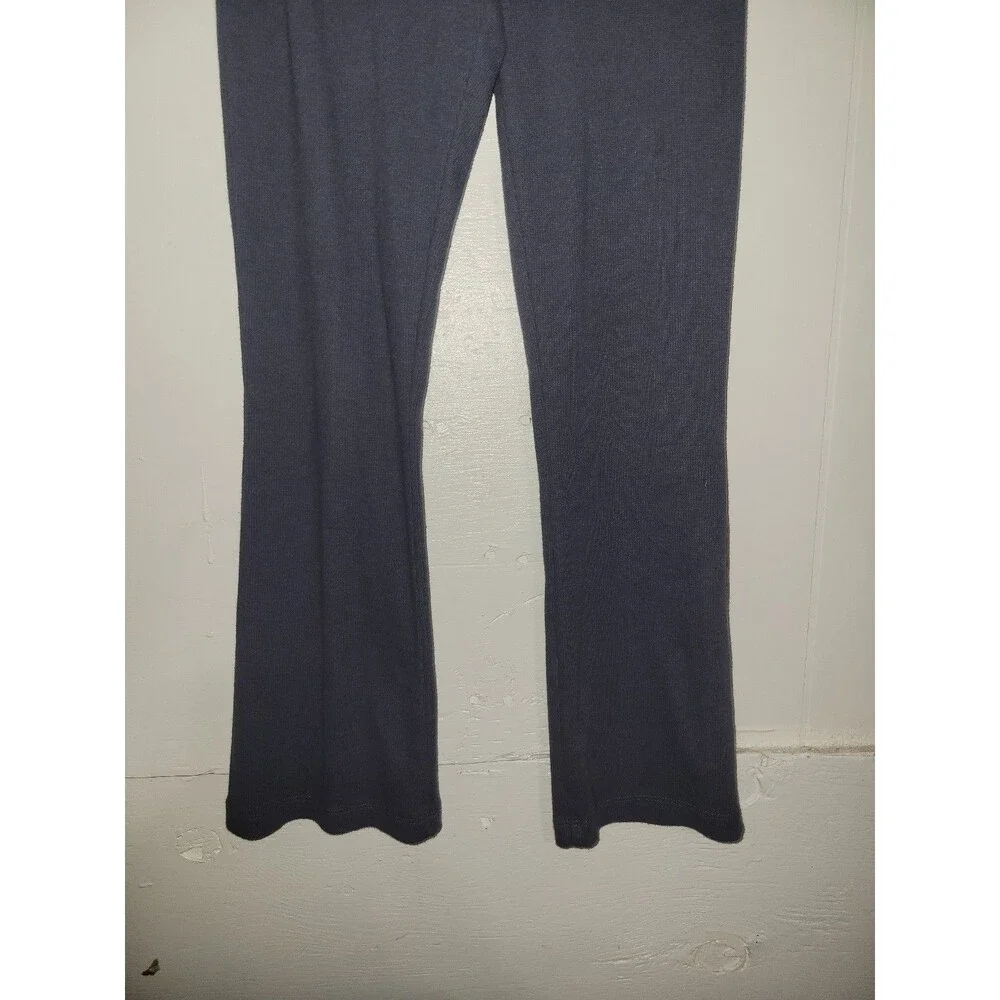 Girl's Gray Casual Flare Leggings Pants AH49